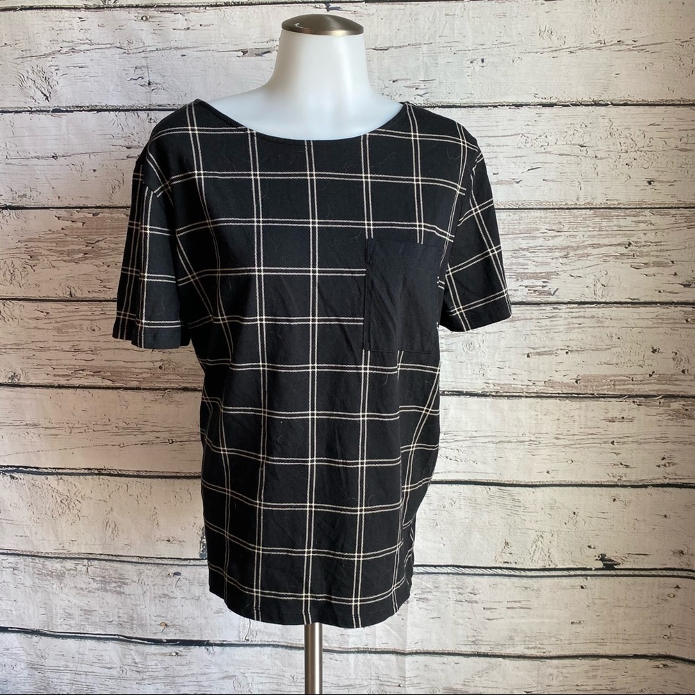 Old Navy Windowpane tops